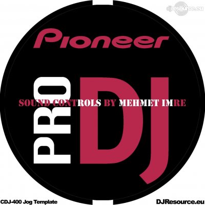 Our MEMBERS can Enlarge : CDJ-400 Jog logo black